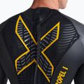 Costum de triatlon pentru bărbați 2XU Propel:1 negru/ambition MW4991C 6
