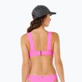 Partea de sus a costumului de baie pentru femei Rip Curl Premium Surf D-Dd Deep V super pink 3