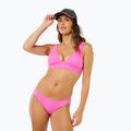 Partea de sus a costumului de baie pentru femei Rip Curl Premium Surf D-Dd Deep V super pink 6