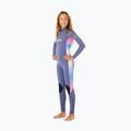 Costum de înot pentru copii Rip Curl Dawn Patrol 3/2 mm Back Zip grey/blue 3
