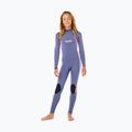 Costum de înot pentru copii Rip Curl Dawn Patrol 3/2 mm Back Zip grey/blue 4