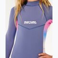Costum de înot pentru copii Rip Curl Dawn Patrol 3/2 mm Back Zip grey/blue 6