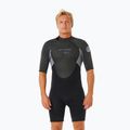 Costum de înot pentru bărbați Rip Curl Omega 2/2 mm Back Zip Springsuit grey