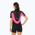 Costum de înot pentru femei Rip Curl Omega 2/2 mm Back Zip Springsuit black/pink 3