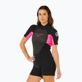 Costum de înot pentru femei Rip Curl Omega 2/2 mm Back Zip Springsuit black/pink 4