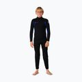 Costum de înot pentru copii Rip Curl Trad 4/3 mm Back Zip black/blue