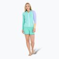 Hanorac pentru femei Jetpilot Pacer Hooded Rashie teal 2