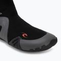 Încălțăminte din neopren pentru bărbați Rip Curl Dawn Patrol 5 mm Round Toe black 7