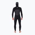 Costum pentru bărbați Rip Curl Flashbomb 5/4mm Hooded Chest Zip black 2