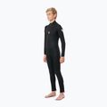 Costum de baie Rip Curl Freelite 3/2 mm Flat Lock Steamer pentru copii, negru WF203J