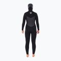 Costum pentru femei Rip Curl Flashbomb 6/4mm Hooded Chest Zip Steamer black 2