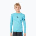 Tricou cu mânecă lungă Rip Curl Corp LSL UV albastru WLY3EB