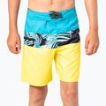 Rip Curl Undertow pantaloni scurți de înot pentru copii albastru și galben KBOGI4 6