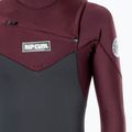 Costum de neopren pentru bărbați Rip Curl Dawn Patrol 4/3mm gri-maroon WSM9CM 4