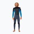 Costum de înot pentru bărbați Rip Curl Omega 5/3 mm GB B/Zip 70 gri-albastru 113MFS