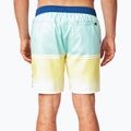 Pantaloni scurți de baie pentru bărbați Rip Curl Nu Dividing Semi Elastic 18' albastru/galben CBOVH4 3