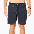 Pantaloni de bărbați Rip Curl Washed Black Denim Walkshort negru CWAOL9