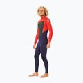 Costum de înot pentru bărbați Rip Curl Omega 4/3 mm GB B/Zip 70 gri-albastru 112MFS 6
