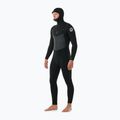 Costum de înot pentru bărbați Rip Curl Dawn Patrol Hooded 6/4 mm Chest Zip black 3