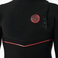 Costum pentru bărbați Rip Curl Flashbomb Fusion 5/4mm Hooded Zip Free black 4