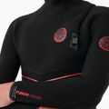 Costum pentru bărbați Rip Curl Flashbomb Fusion 5/4mm Hooded Zip Free black 5
