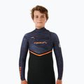 Costum de înot pentru copii Rip Curl Flashbomb 4/3 mm Chest Zip purple night 4