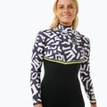 Costum de înot pentru femei Rip Curl E-Bomb 4/3mm Zip Free Sublimed black/ lime 5