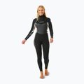 Costum de înot pentru femei Rip Curl Dawn Patrol 3/2 mm Chest Zip black/black/multi 4