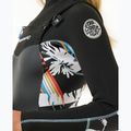 Costum de înot pentru femei Rip Curl Dawn Patrol 3/2 mm Chest Zip black/black/multi 6