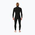 Costum de înot pentru bărbați Rip Curl Dawn Patrol 4/3 mm Chest Zip black 2