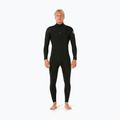 Costum de înot pentru bărbați Rip Curl Dawn Patrol 3/2 mm Chest Zip black