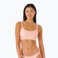 Top de costum de baie Rip Curl Classic Surf D-Dd Crop 281 roz-portocaliu 024WSW 4