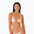 Top de costum de baie Rip Curl Classic Surf Sliding Tri 281 roz-portocaliu GSIYB9