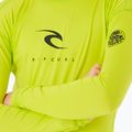 Tricou de înot pentru copii Rip Curl Corps Rash Vest 4078 verde 11MBRV 3