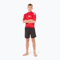 Rip Curl Lycra Brand Wave UPF tricou de înot roșu pentru copii 2