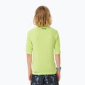 Tricou de înot pentru copii Rip Curl Brand Wave UPF Rash Vest lime 3