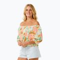 Tricou pentru femei Rip Curl Follow The Sun Fashion light orange 4