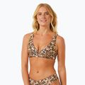 Partea de sus a costumului de baie Rip Curl Sea Of Dreams Revo Halter brown 3