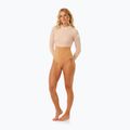 Costum de baie dintr-o piesă pentru femei  Rip Curl Premium Surf LS Surf light brown 8