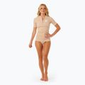 Tricou de înot pentru femei Rip Curl Premium Surf Upf S/S light brown 2
