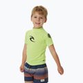 Tricou de înot pentru copii Rip Curl Brand Wave UPF lime