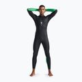 Costum de triatlon pentru bărbați 2XU Propel Openwater black/bright green 3