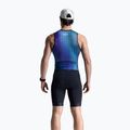 Costum de triatlon pentru bărbați 2XU Core azure blue/midnight 2