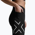 Pantaloni scurți de triatlon pentru femei2XU Core Tri 6" black/white 5