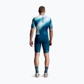 Combinezon de triatlon pentru bărbați 2XU Aero Hex Sleeved jelly mint/majol 2