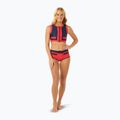 Partea de sus a costumului de baie Rip Curl Coco Short Sleeve Vest red/dark blue 2