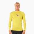 Longsleeve de înot pentru bărbați Rip Curl Waves UPF Performance sulphur