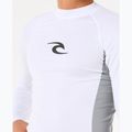 Longsleeve de înot pentru bărbați Rip Curl Waves UPF Performance white 5