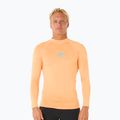 Longsleeve de înot pentru bărbați Rip Curl Waves UPF Performance mandarin zest