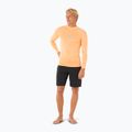 Longsleeve de înot pentru bărbați Rip Curl Waves UPF Performance mandarin zest 2